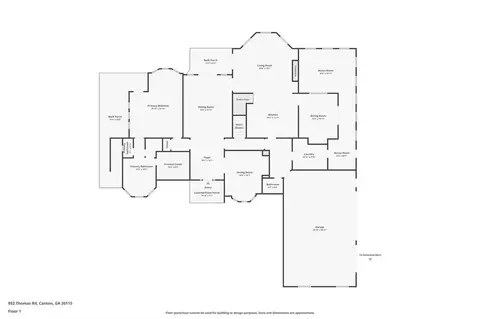 Floorplan - 952 Thomas Rd, Canton, GA 30115 photo 1 of 5