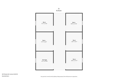 Floorplan - 952 Thomas Rd, Canton, GA 30115 photo 4 of 5