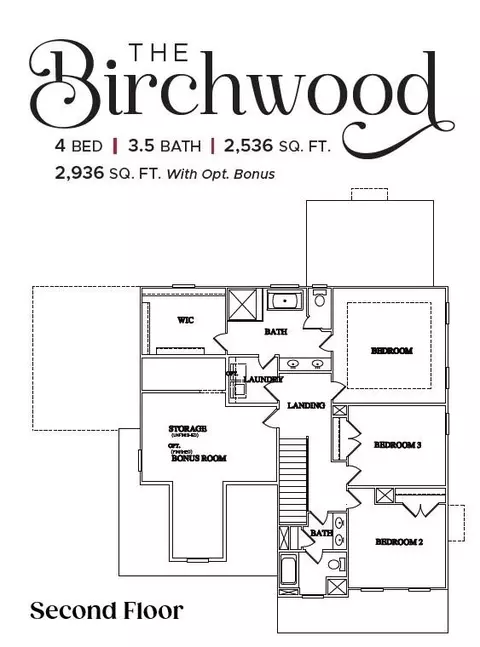 Floorplan - 327 Springtime Way, Monroe, GA 30655 photo 2 of 2