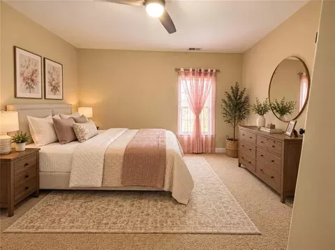 Bedroom - 1653 Elesmere Oak Ct, Duluth, GA 30097 photo 2 of 11