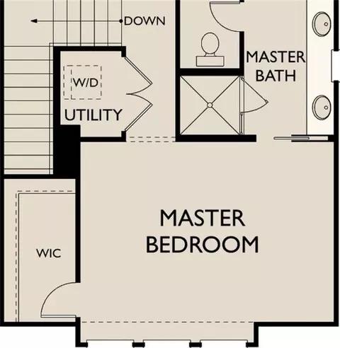 Floorplan - 1257 Epping Ln #59, Brookhaven, GA 30319 photo 2 of 2