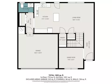 Floorplan - 1128 Oak Hollow Ln, Hampton, GA 30228 photo 1 of 2