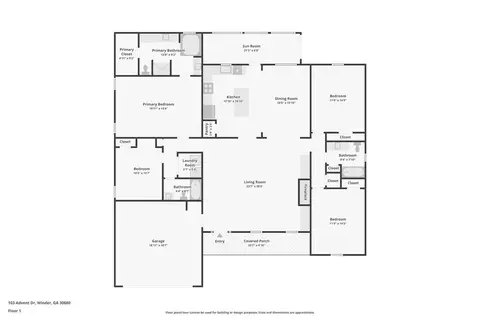 Floorplan - 103 Advent Dr, Winder, GA 30680 photo 1 of 1