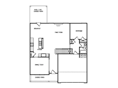 Floorplan - 49 Ruby Robin Rd, Jefferson, GA 30549 photo 1 of 2