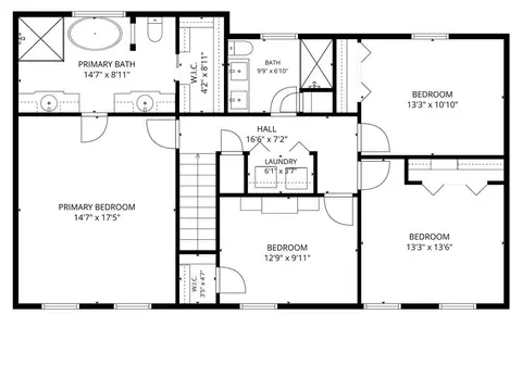 Floorplan - 4813 Riveredge Dr, Peachtree Corners, GA 30096 photo 2 of 3