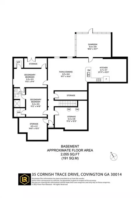 Floorplan - 35 Cornish Trace Dr, Covington, GA 30014 photo 3 of 3