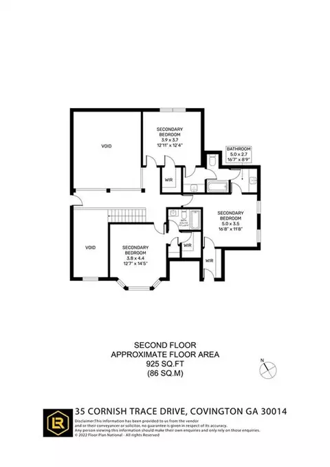 Floorplan - 35 Cornish Trace Dr, Covington, GA 30014 photo 2 of 3