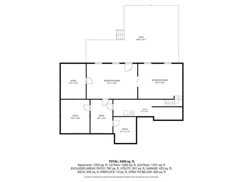 Floorplan - 425 Fairford Ln, Duluth, GA 30097 photo 4 of 4