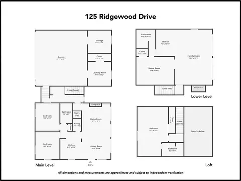 Floorplan - 125 Ridgewood Dr, Murphy, NC 28906 photo 1 of 1