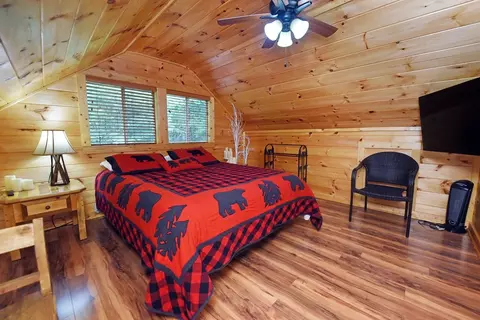 Bedroom - 13111 Big Creek Rd, Cherry Log, GA 30522 photo 5 of 8
