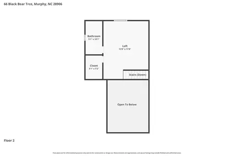 Floorplan - 66 Black Bear Trce, Murphy, NC 28906 photo 3 of 3