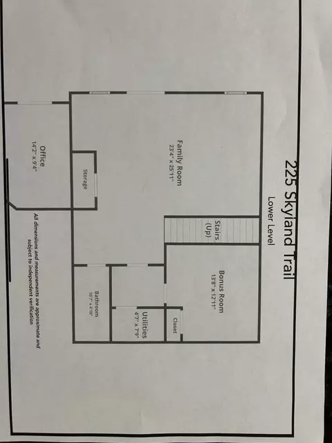 Floorplan - 225 Skyland Trl, Murphy, NC 28906 photo 2 of 2