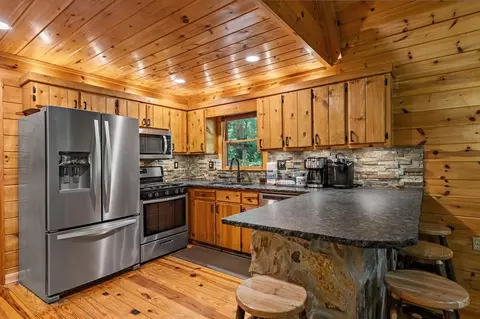 Kitchen - 77 Old Covered Bridge Rd, Cherry Log, GA 30522 photo 3 of 5