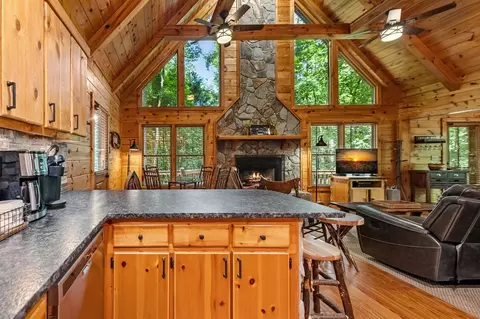 Kitchen - 77 Old Covered Bridge Rd, Cherry Log, GA 30522 photo 4 of 5