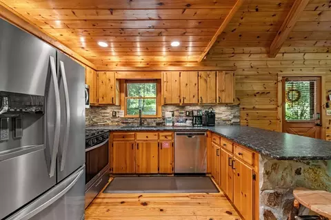 Kitchen - 77 Old Covered Bridge Rd, Cherry Log, GA 30522 photo 2 of 5