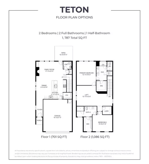 Floorplan - 410 Summit View Ln, Jasper, GA 30143 photo 2 of 2