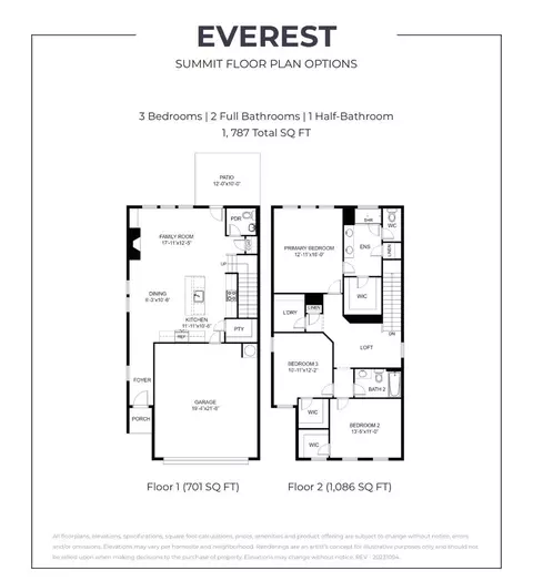Floorplan - 410 Summit View Ln, Jasper, GA 30143 photo 1 of 2