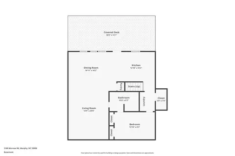 Floorplan - 3160 Morrow Rd, Murphy, NC 28906 photo 1 of 3