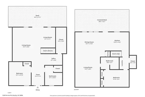 Floorplan - 3160 Morrow Rd, Murphy, NC 28906 photo 3 of 3