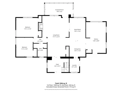 Floorplan - 110 Spruce Pne, Tate, GA 30177 photo 2 of 4