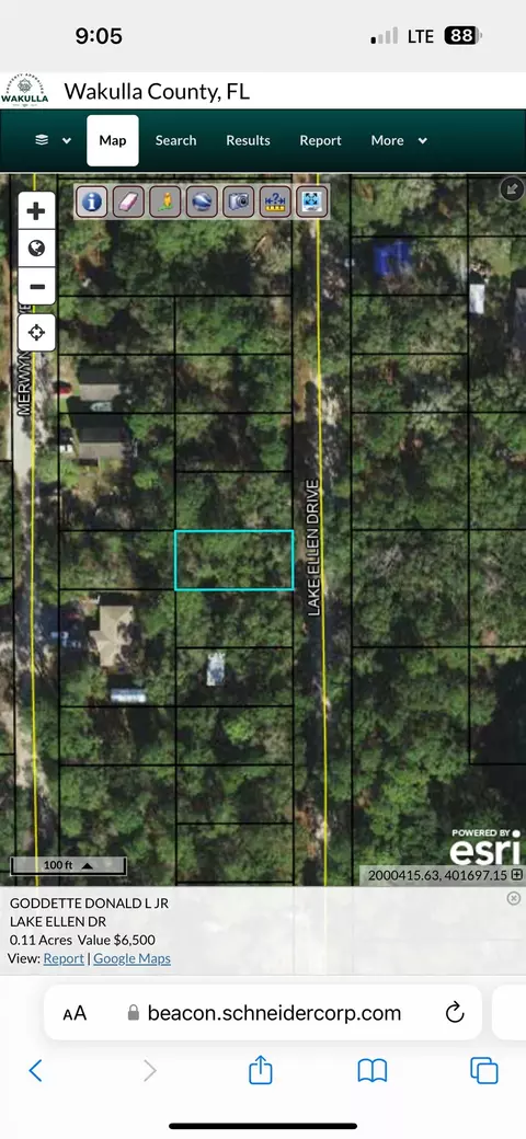 Nn Lake Ellen Drive, Crawfordville, FL 32327