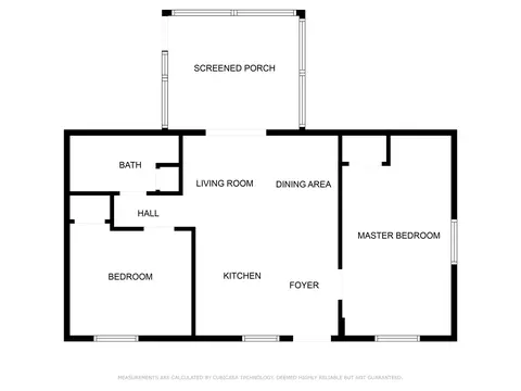 Floorplan - 207 SE Ninth St, Steinhatchee, FL 32359 photo 1 of 1