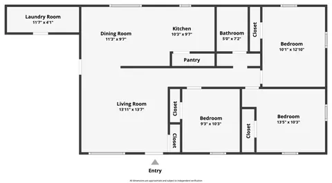 Floorplan - 831 E Cherry St, Perry, FL 32347 photo 1 of 1