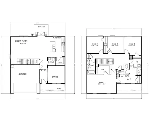 Floorplan - 120 Pruitt Dr, Crawfordville, FL 32327 photo 1 of 1