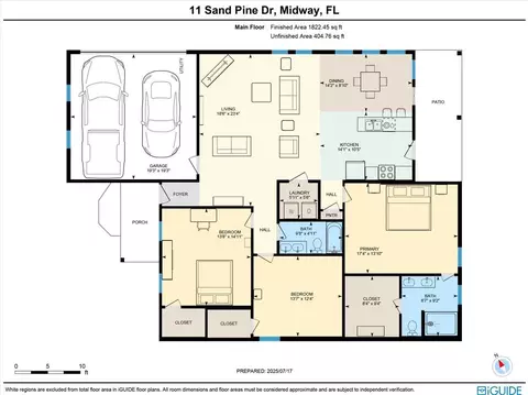 Floorplan - 11 Sand Pine Dr, Midway, FL 32343 photo 1 of 1