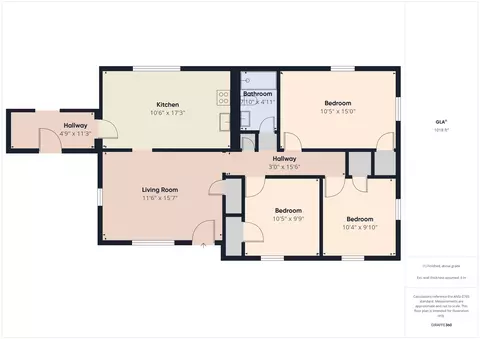 Floorplan - 302 Goff St, Perry, FL 32347 photo 1 of 1