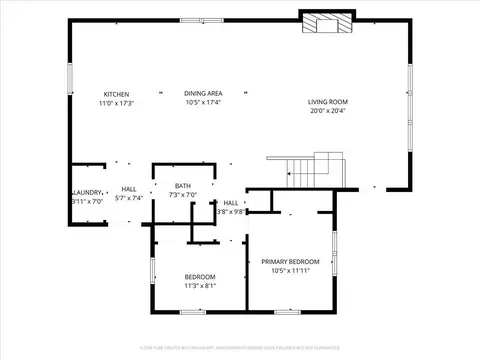 Floorplan - 189 Paul Poppell Rd, Perry, FL 32347 photo 2 of 3