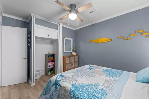 Bedroom - 51 Pine St # -3, Carrabelle, FL 32322 photo 4 of 7