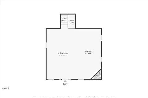 Floorplan - 1506 NE Cedar St, Steinhatchee, FL 32359 photo 5 of 5