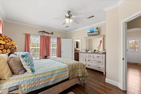Bedroom - 1226 NE Rivers Bend Way, Steinhatchee, FL 32359 photo 2 of 7