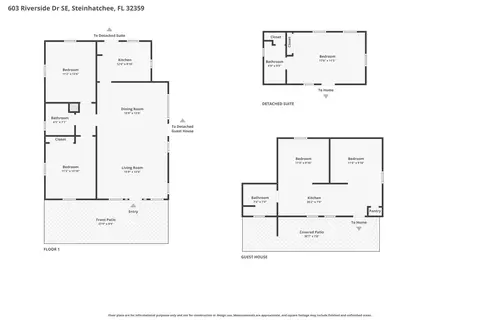Floorplan - 603 SE Riverside Dr, Steinhatchee, FL 32359 photo 4 of 4
