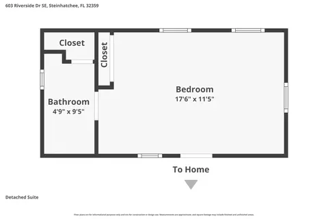 Floorplan - 603 SE Riverside Dr, Steinhatchee, FL 32359 photo 2 of 4