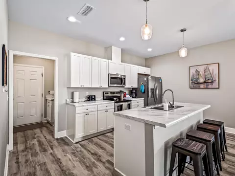 Kitchen - 215 Ante Beppum Loop, Carrabelle, FL 32322 photo 3 of 5