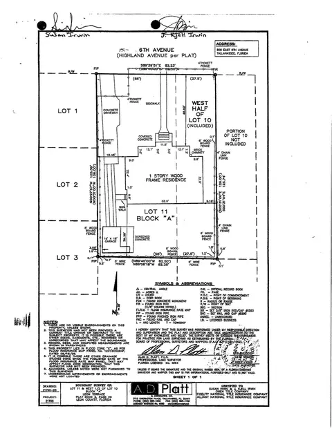 Floorplan - 809 E 6th Ave, Tallahassee, FL 32303 photo 2 of 2