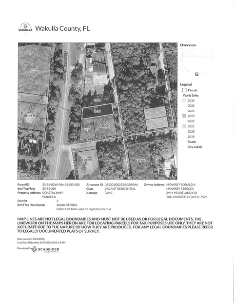 Nnn Coastal, Panacea, FL 32346