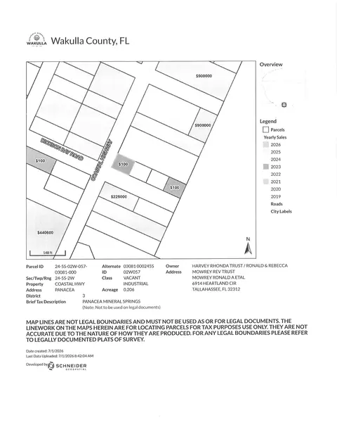 Fl Coastal Highway, Panacea, FL 32346