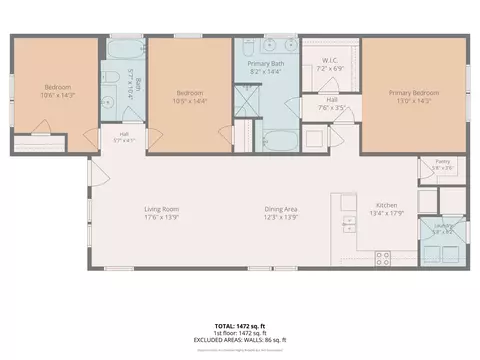 Floorplan - 211 Franklin St, Carrabelle, FL 32322 photo 1 of 1