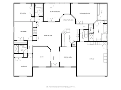 Floorplan - 496 Rustling Pines Blvd, Midway, FL 32343 photo 1 of 1