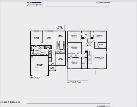 Floorplan - 309 Sandoval Dr, Ormond Beach, FL 32174 photo 1 of 1