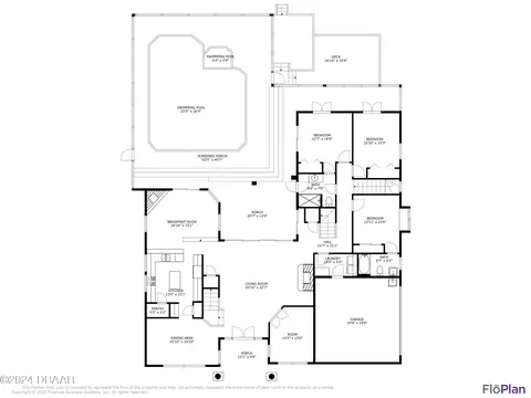 Floorplan - 3 Tomoka View Dr, Ormond Beach, FL 32174 photo 2 of 5