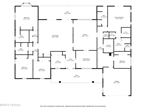 Floorplan - 111 Rio Pinar Dr, Ormond Beach, FL 32174 photo 1 of 1