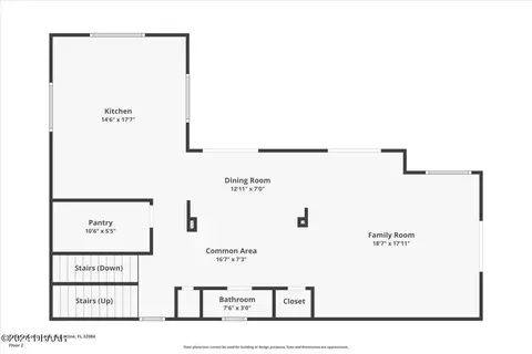 Floorplan - 2750 Harbor Ct, Saint Augustine, FL 32084 photo 2 of 4