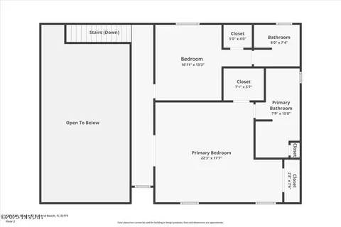 Floorplan - 137 Shady Branch Trl, Ormond Beach, FL 32174 photo 3 of 3