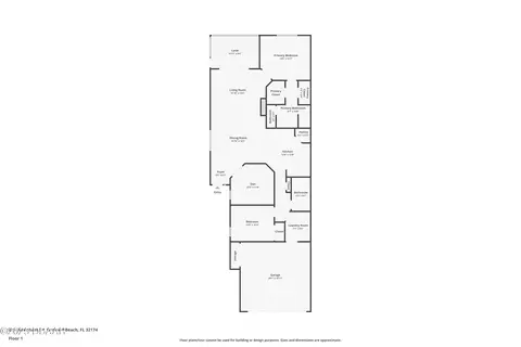 Floorplan - 820 Aldenham Ln, Ormond Beach, FL 32174 photo 1 of 1