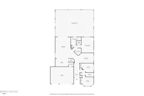 Floorplan - 1316 Harwick Ln, Ormond Beach, FL 32174 photo 1 of 1