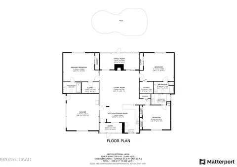 Floorplan - 46 Winchester Rd, Ormond Beach, FL 32174 photo 2 of 2
